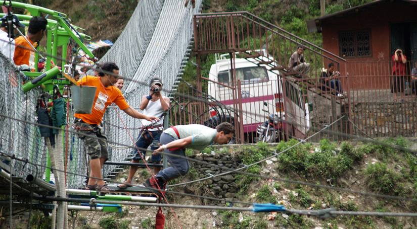 Bungy Jump in Nepal