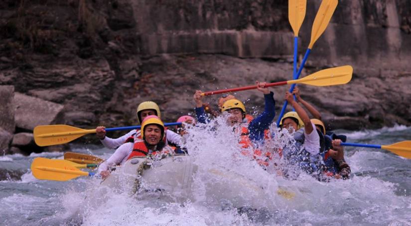 Rafting in Nepal