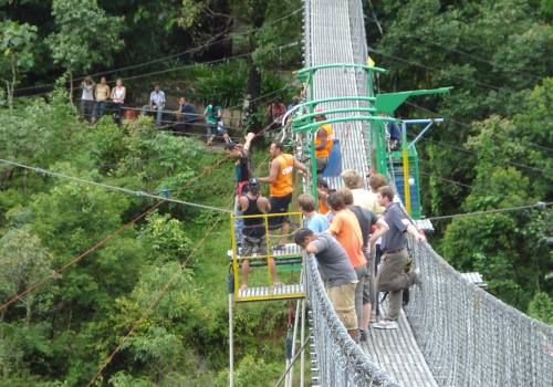 Bunjee Jumping in Nepal