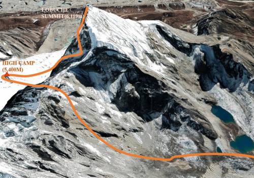 Lobuche East(6,119m/20,076ft.) Climbing With Everest Base Camp Trek Via Gokyo lake(Full-Board)